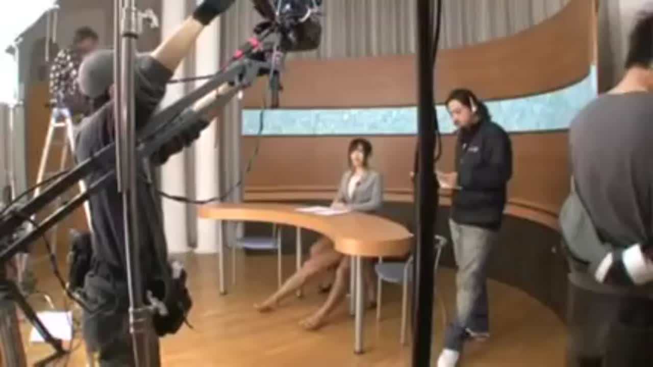 Japanese Female News Anchors made a Fucking Killin